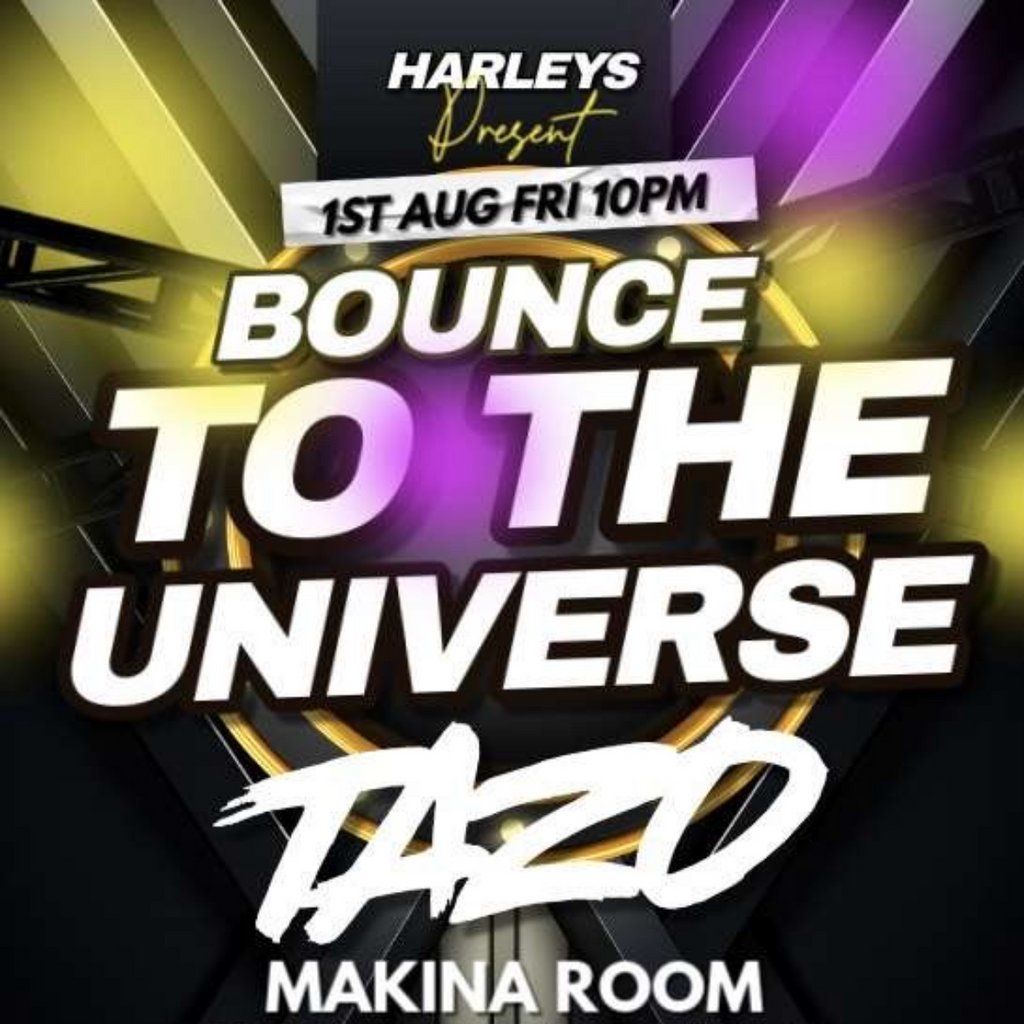 Bounce to the universe, 1 August | Event in Glasgow | AllEvents