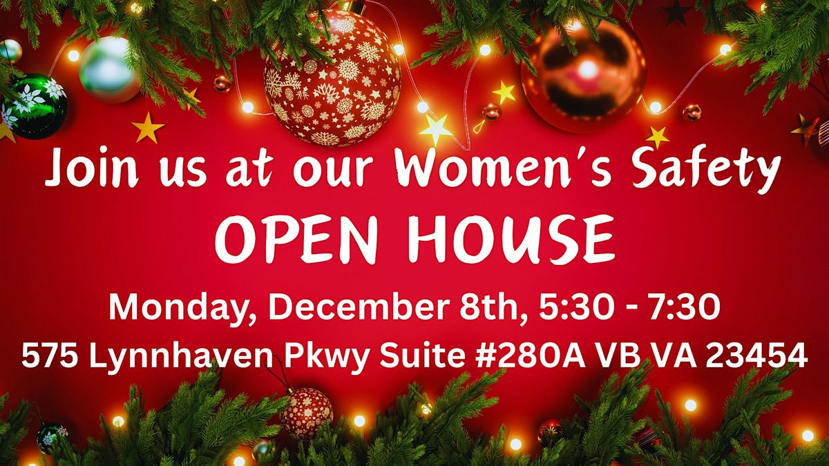 Open House on December 8th from 5:30pm - 7:30pm in VB!, 8 December | Event in Virginia Beach | AllEvents