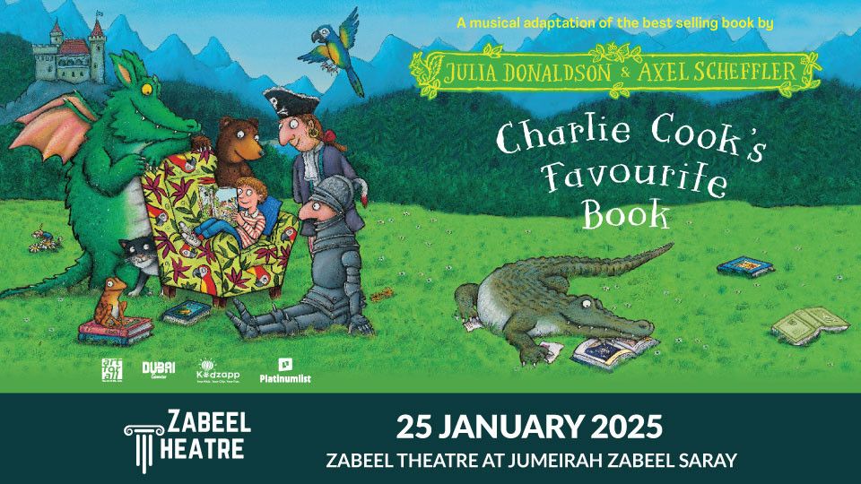 Charlie Cook's Favourite Book at Zabeel Theatre, Dubai, 25 January | Event in Dubai | AllEvents