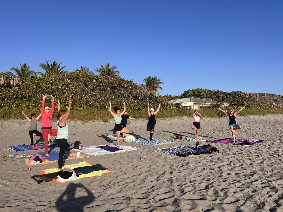 Beach Yoga by the Civic Center in Jupiter | Event in Jupiter | AllEvents