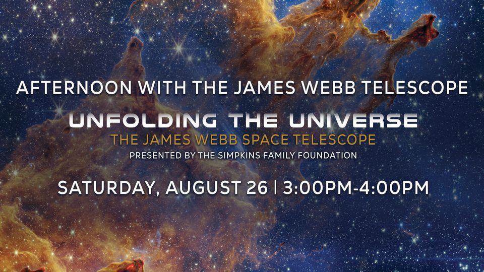 An Afternoon with the James b Space Telescope, MOAS, Ponce Inlet