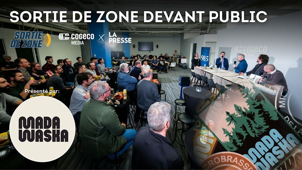Sortie de zone devant public, 27 November | Event in Montréal | AllEvents