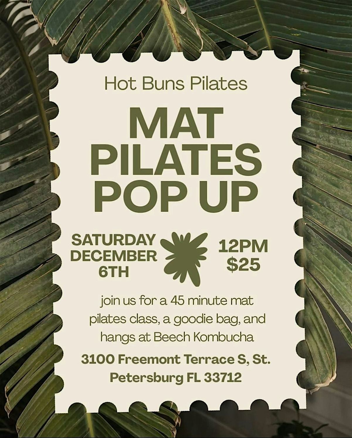 Mat Pilates at Beech Kombucha, 6 December | Event in St. Petersburg | AllEvents