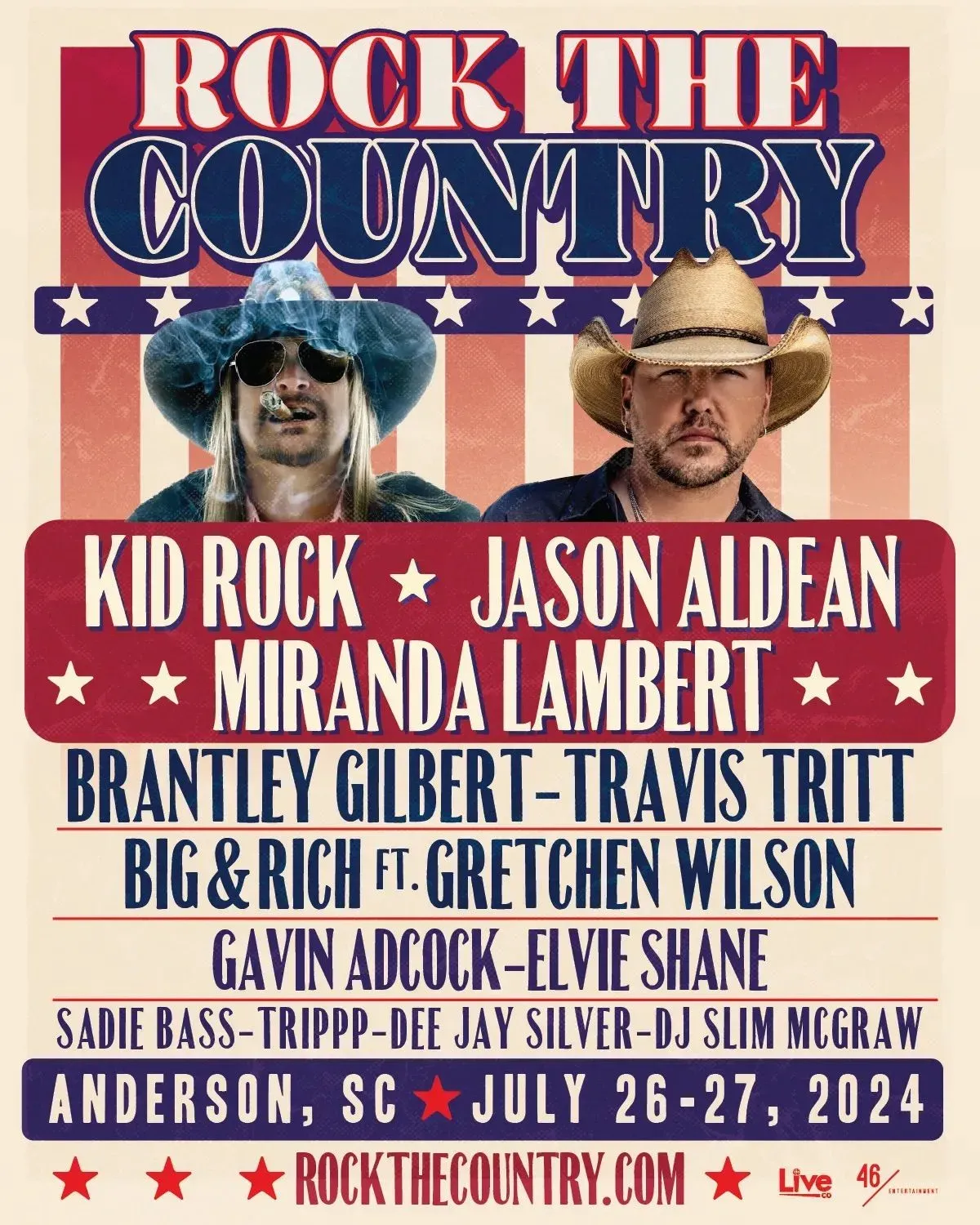Rock The South - (Friday) with Kid Rock, 20 June | Event in Cullman | AllEvents