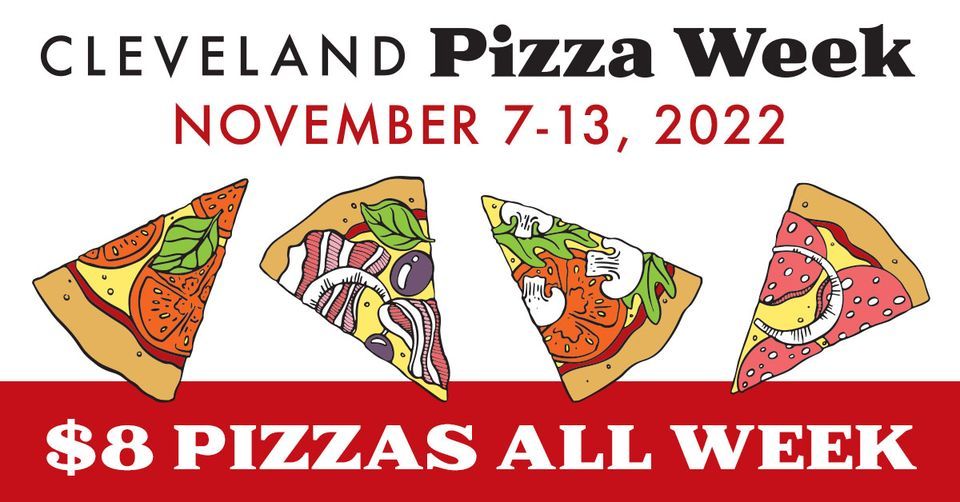 Cleveland Pizza Week 2025, Cleveland, Ohio, November 7 to November 13