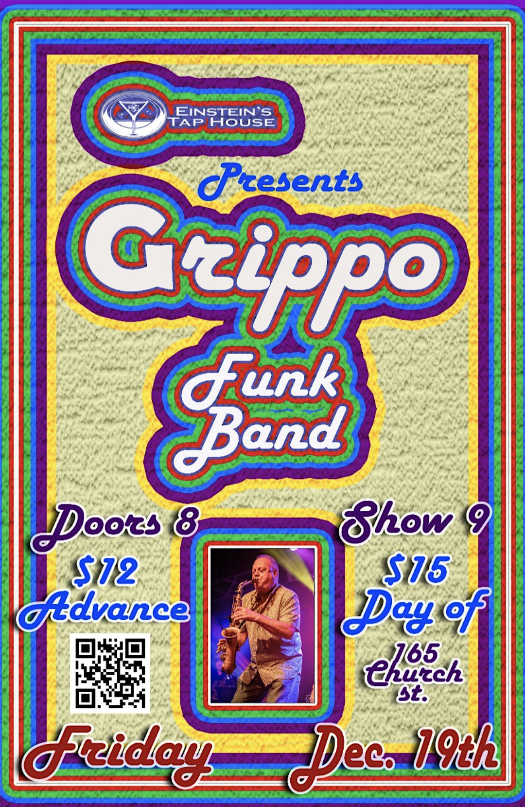 Grippo Funk Band, 19 December | Event in Burlington | AllEvents