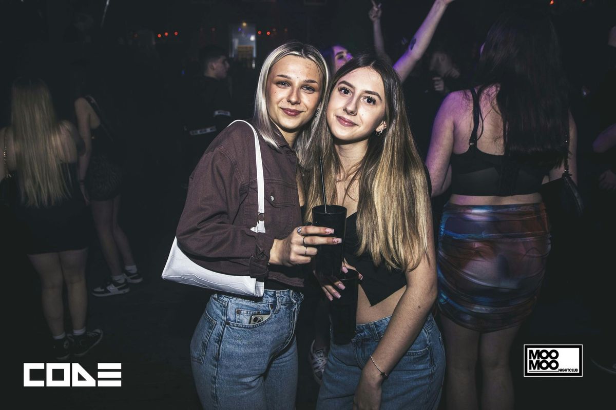 CODE Friday 25th July At MooMoo!, 25 July | Event in Derby | AllEvents