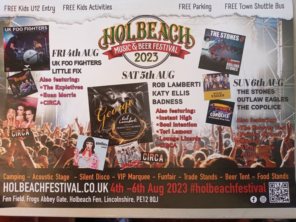 Holbeach Music Festival Acoustic Set , Beer tent acoustic Stage, 5