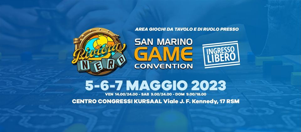 San Marino Game Convention 2023 - Area gioco Riviera Nerd, San Marino