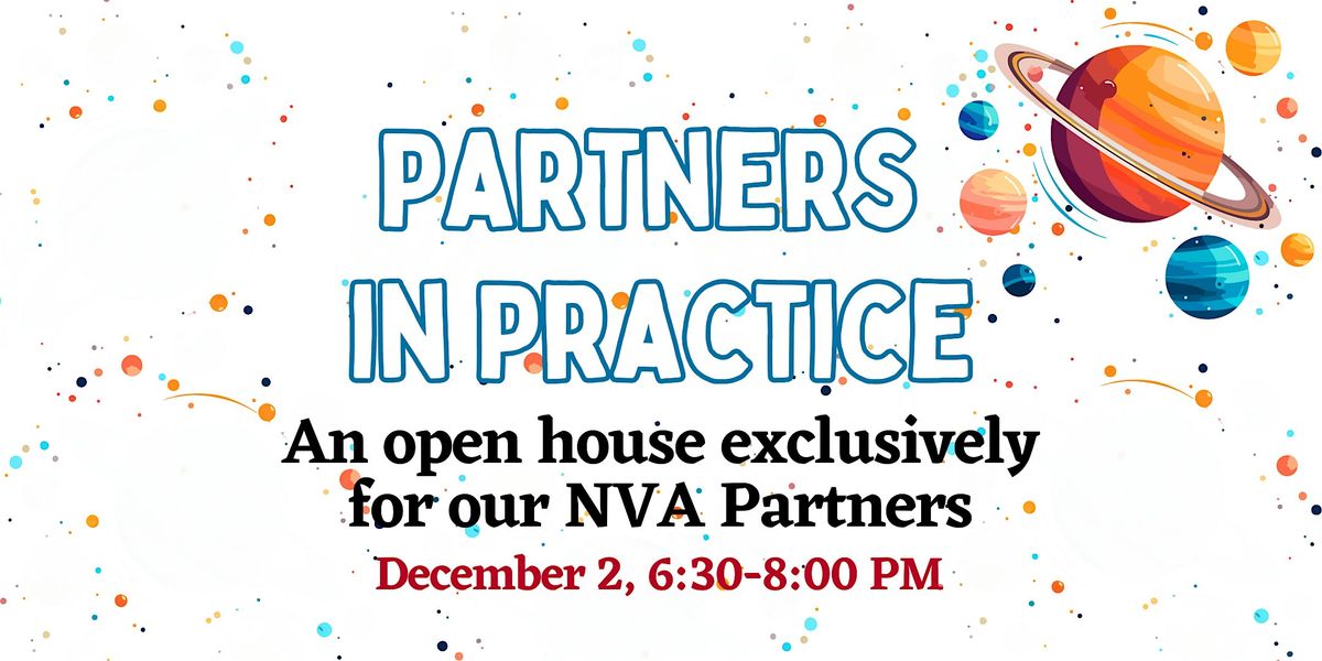 Partners In Practice: NVA Open House, 2 December | Event in Webster | AllEvents