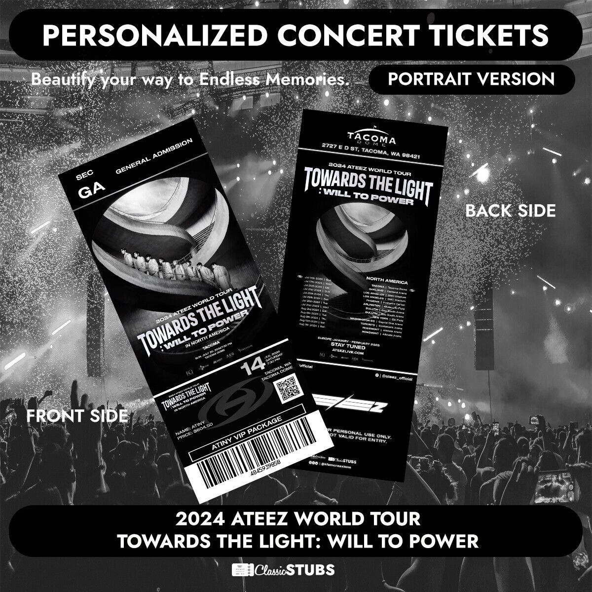 Ateez Arlington Tickets, 16 August | Event in Arlington | AllEvents