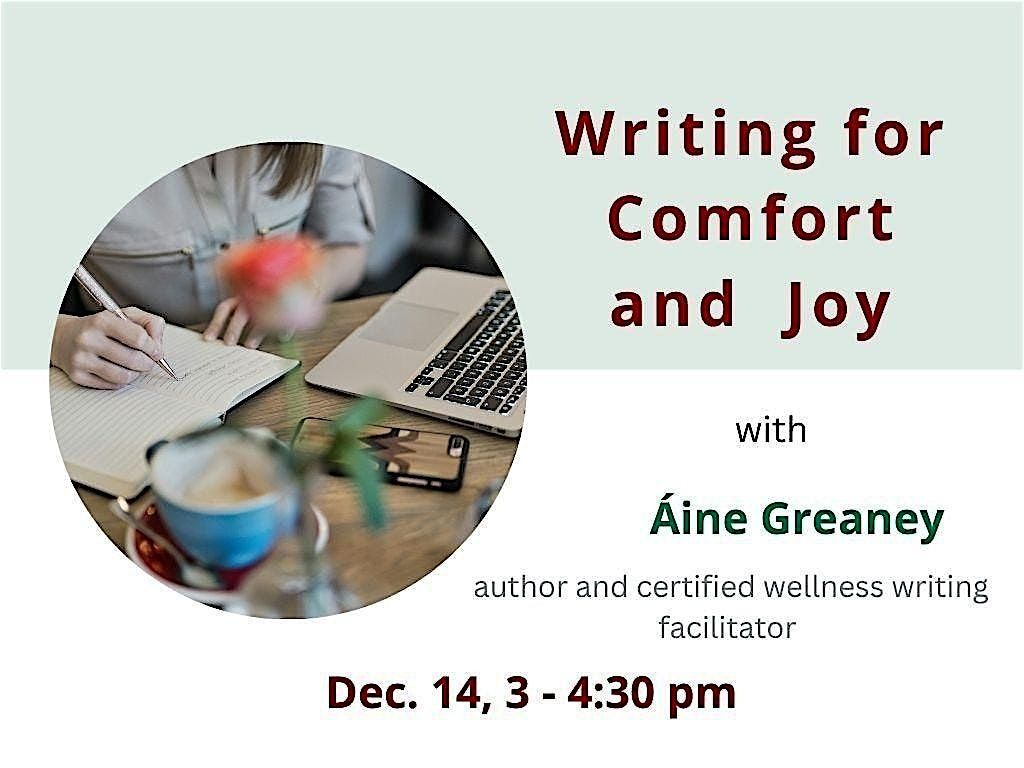 Writing for Comfort & Joy, 14 December | Event in Merrimac | AllEvents