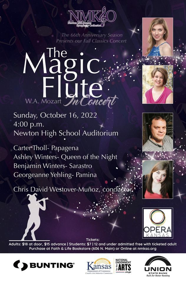 The Magic Flute In Concert Newton High School Kansas October 16 The Magic Flute In Concert Newton High School Kansas October 16