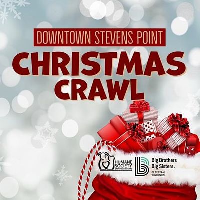 Downtown Stevens Point Christmas Crawl logo