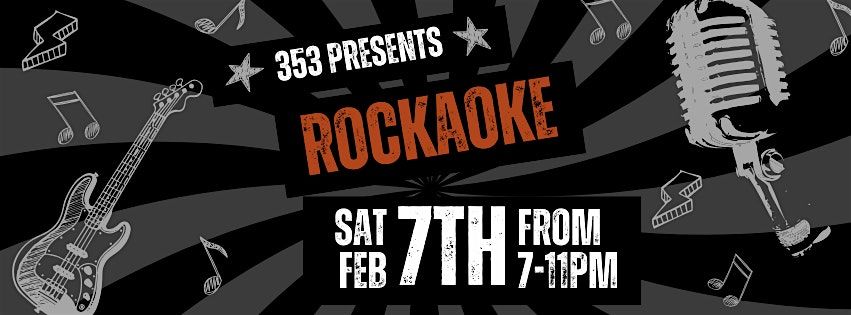 353 Rockaoke, 7 February | Event in Warwick | AllEvents