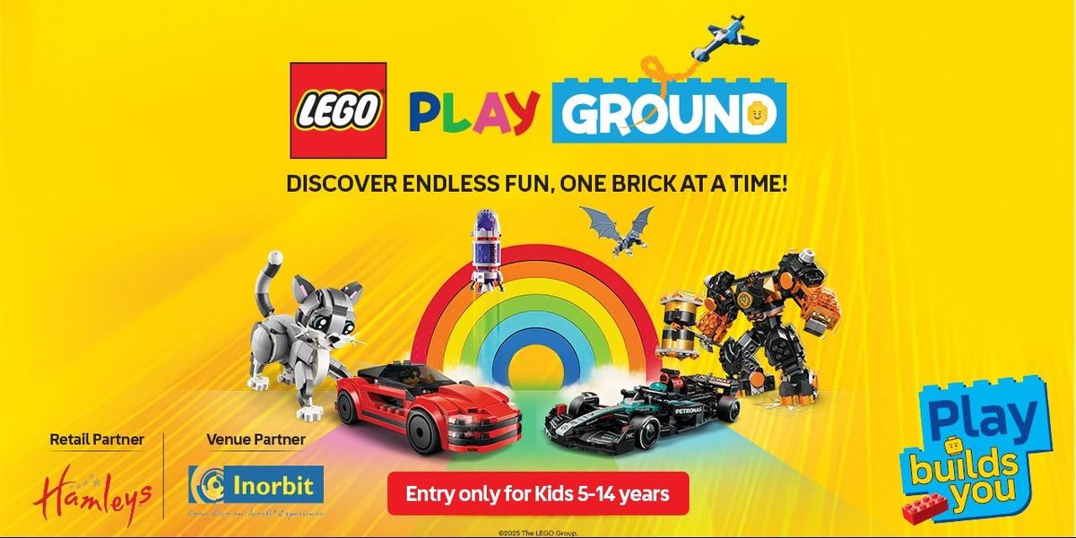 LEGO PLAYGROUND, 6 June | Event in Hyderabad | AllEvents