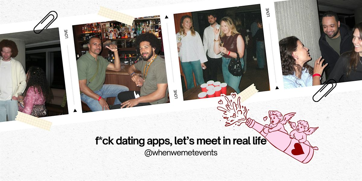 When We Met Events - Singles & Comedy Experience