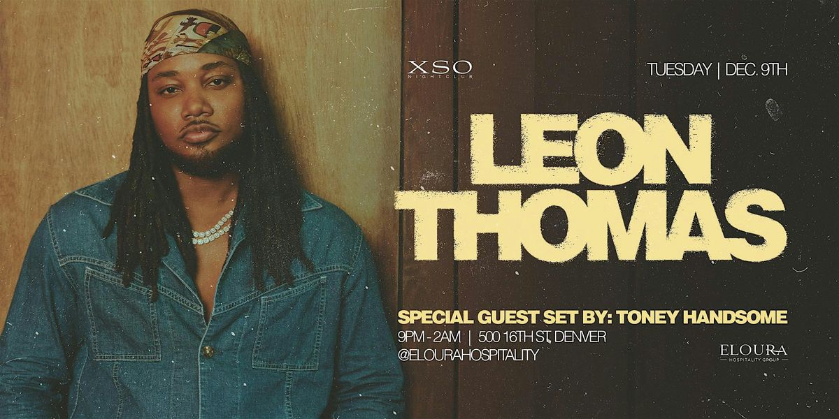 Leon Thomas Official Afterparty | Denver | Event in Denver | AllEvents