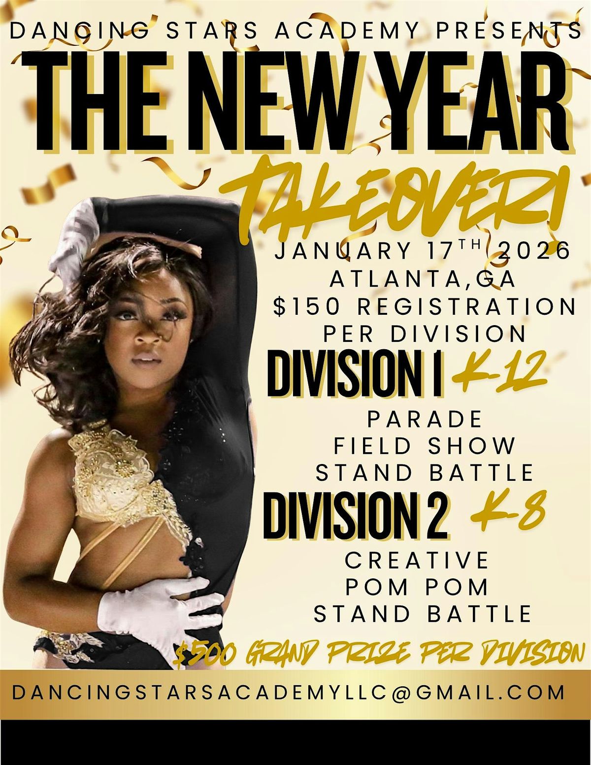 Dancing Stars Academy Present: The New Year Take Over Majorette Competition, 17 January | Event in Forest Park