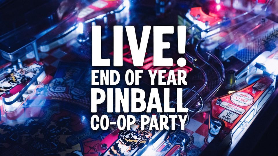 End of Year Party, The Pinball Coop, South Burlington, May 18 2024