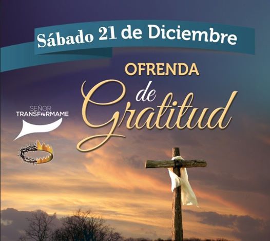Dios Bendice Y Provee (Ofrenda De Gratitud), Iglesia Adventista Mensajera De Esp. Y Salv., Santo Domingo, December 21 2019 Dios Bendice Y Provee (Ofrenda De Gratitud), Iglesia Adventista Mensajera De Esp. Y Salv., Santo Domingo, December 21 2019