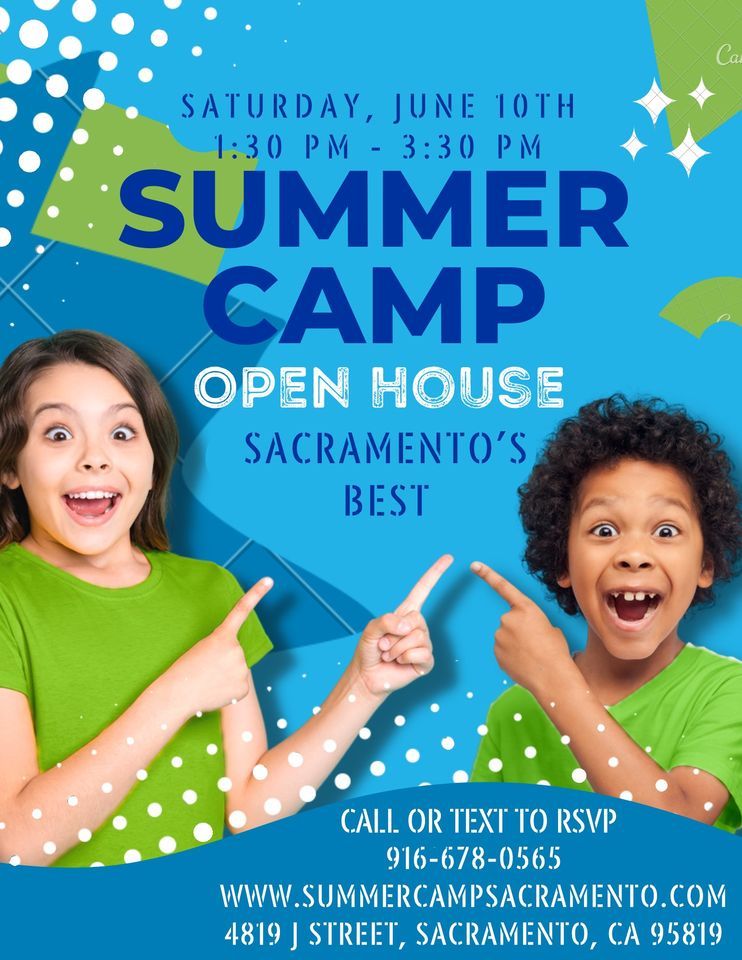 Sacramento Summer Camp Open House, Zen Martial Arts Center, Sacramento