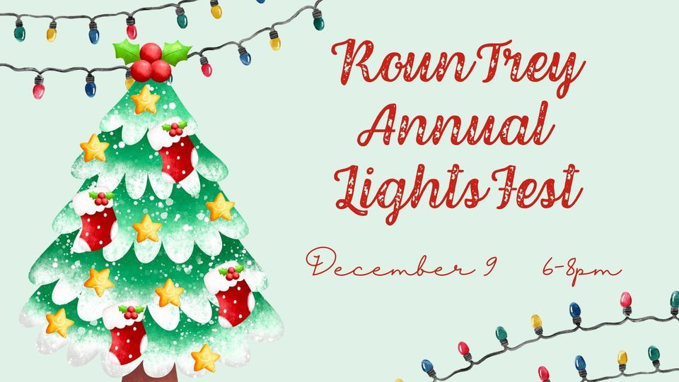 RounTrey Annual Lights Fest, RounTrey, Midlothian, December 9 2022