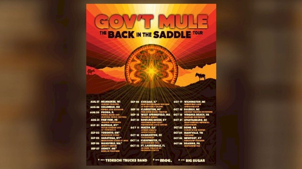Gov't Mule with Big Sugar, 1 September | Event in Buffalo | AllEvents