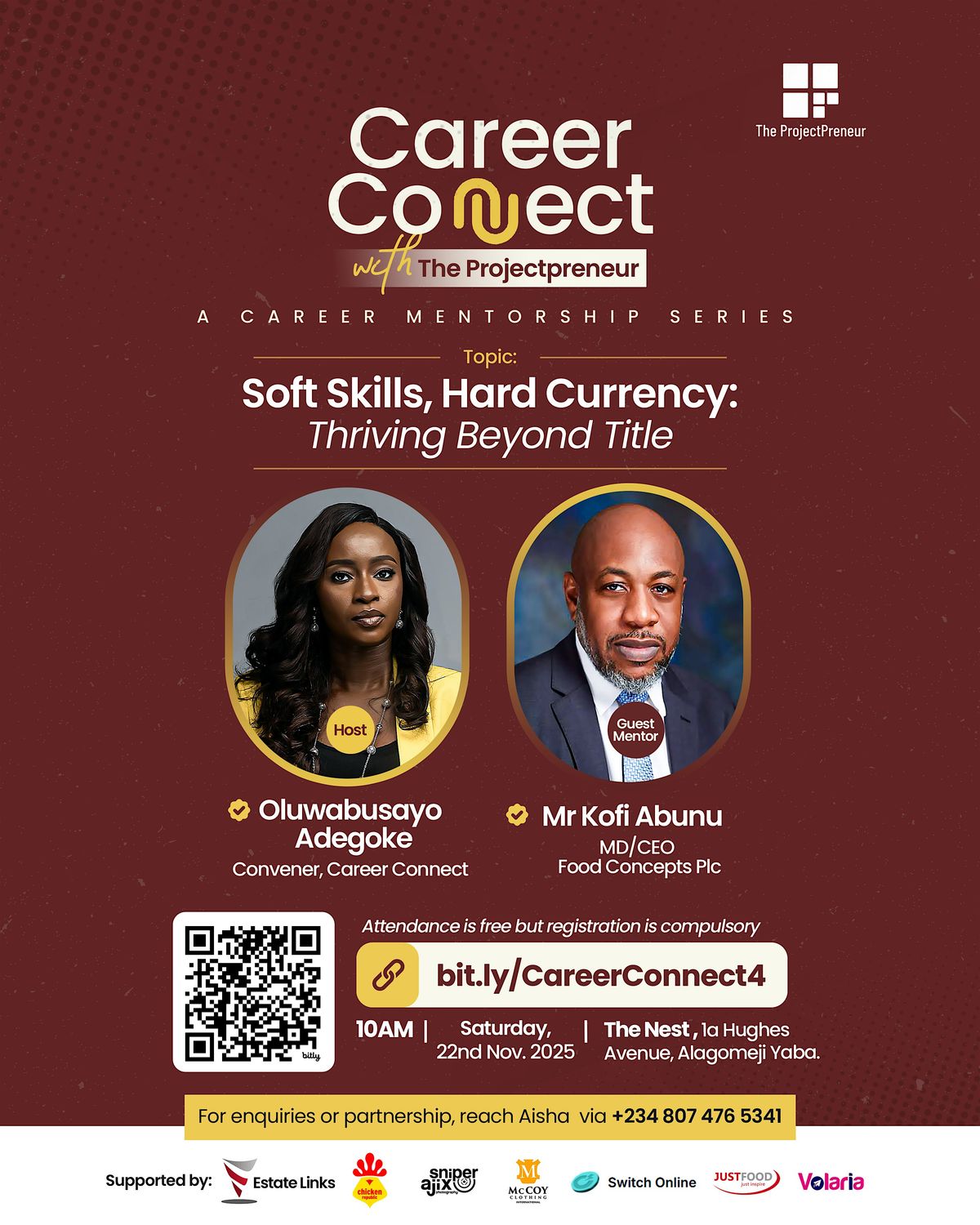 Career Connect with The Projectpreneur 4.0, 22 November | Event in Lagos | AllEvents