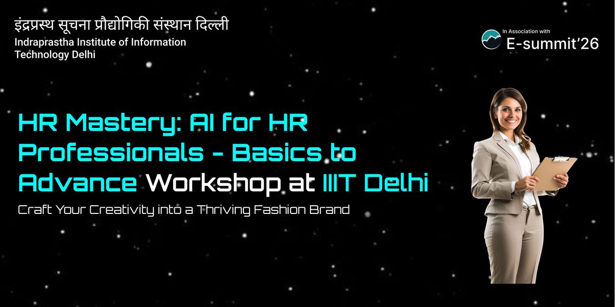 HR Mastery with AI For HR Professionals, 30 November | Event in New Delhi | AllEvents