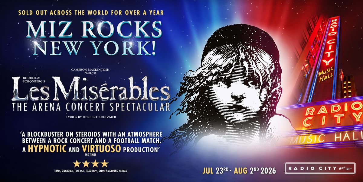 Les Miserables: The Arena Concert Spectacular - New York, 23 July | Event in New York | AllEvents