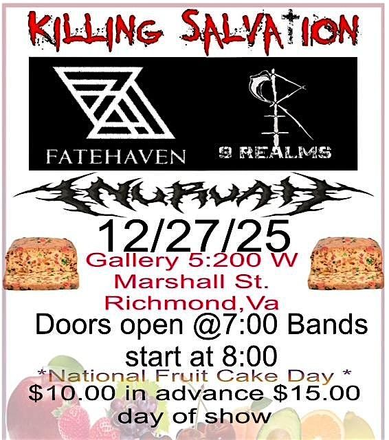 National Fruitcake Day Bash, 27 December | Event in Richmond | AllEvents