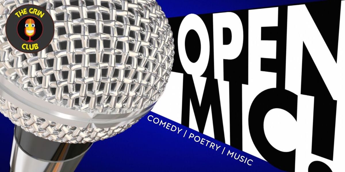 Open Mic Vijayawada by The Grin Club, 14 May | Event in Vijayawada | AllEvents