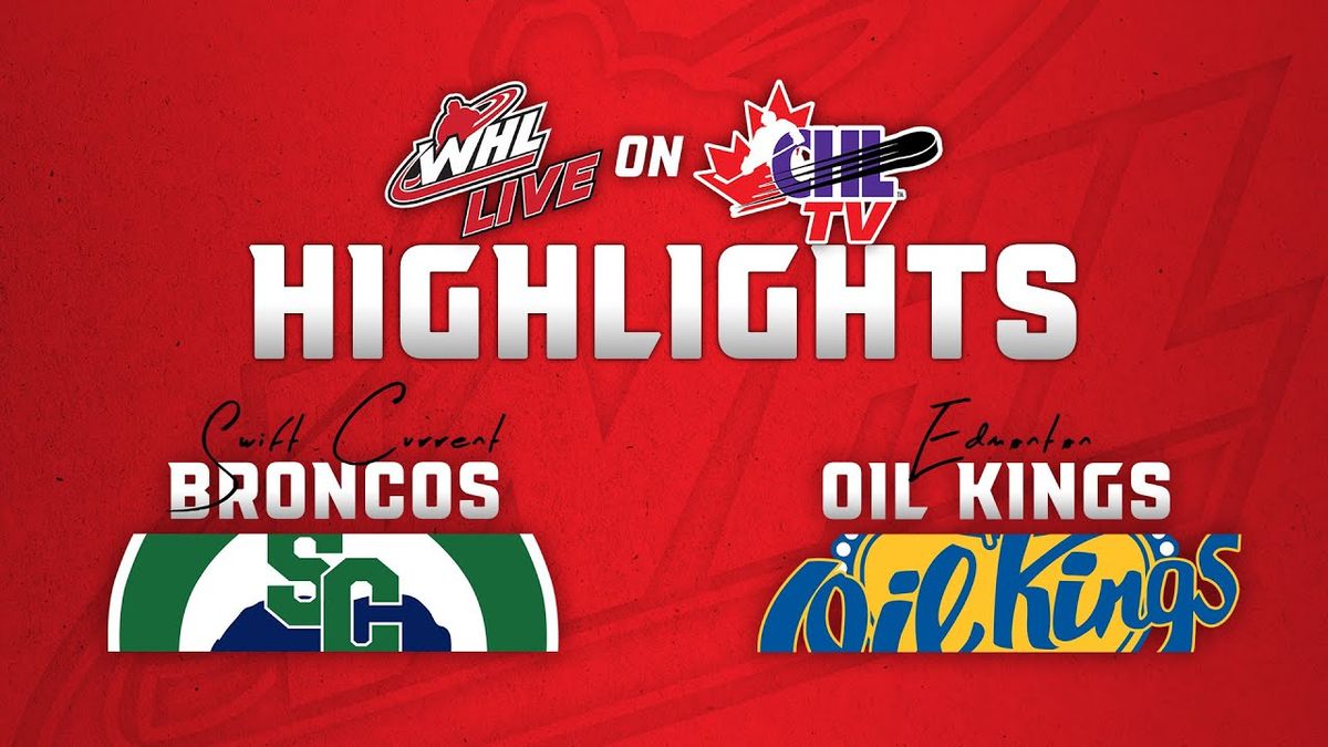Edmonton Oil Kings at Swift Current Broncos at InnovationPlex, 7 January | Event in Swift Current | AllEvents
