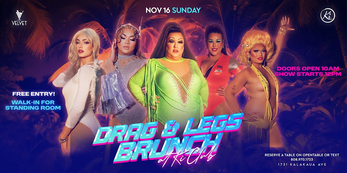 Drag and Eggs:  Drag Brunch by Velvet x Ki Club | Event in Honolulu | AllEvents