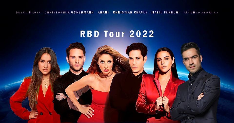 RBD TOUR 2023 - LJUBLJANA, 2 July | Event in Ljubljana | AllEvents.in