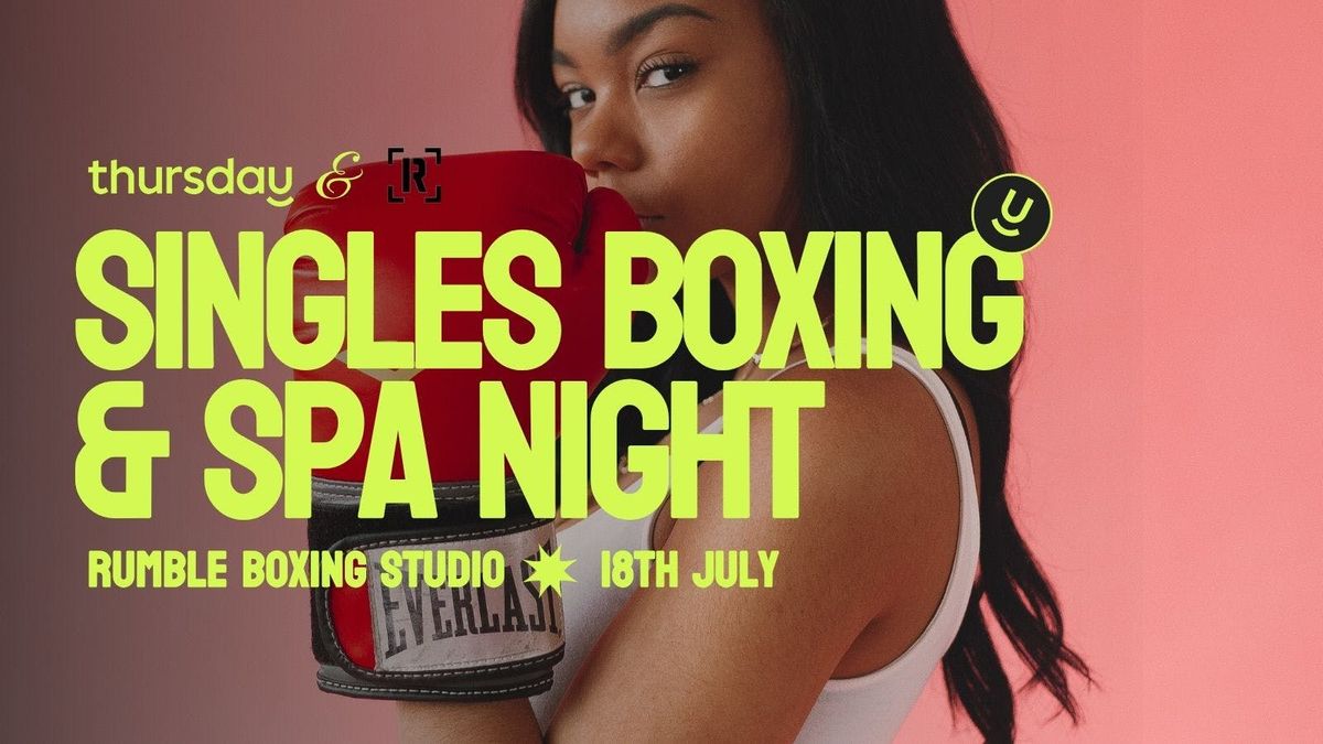 Friday | Rumble (Boxing Class &amp; Spa Night) | Calgary | Event in Calgary | AllEvents