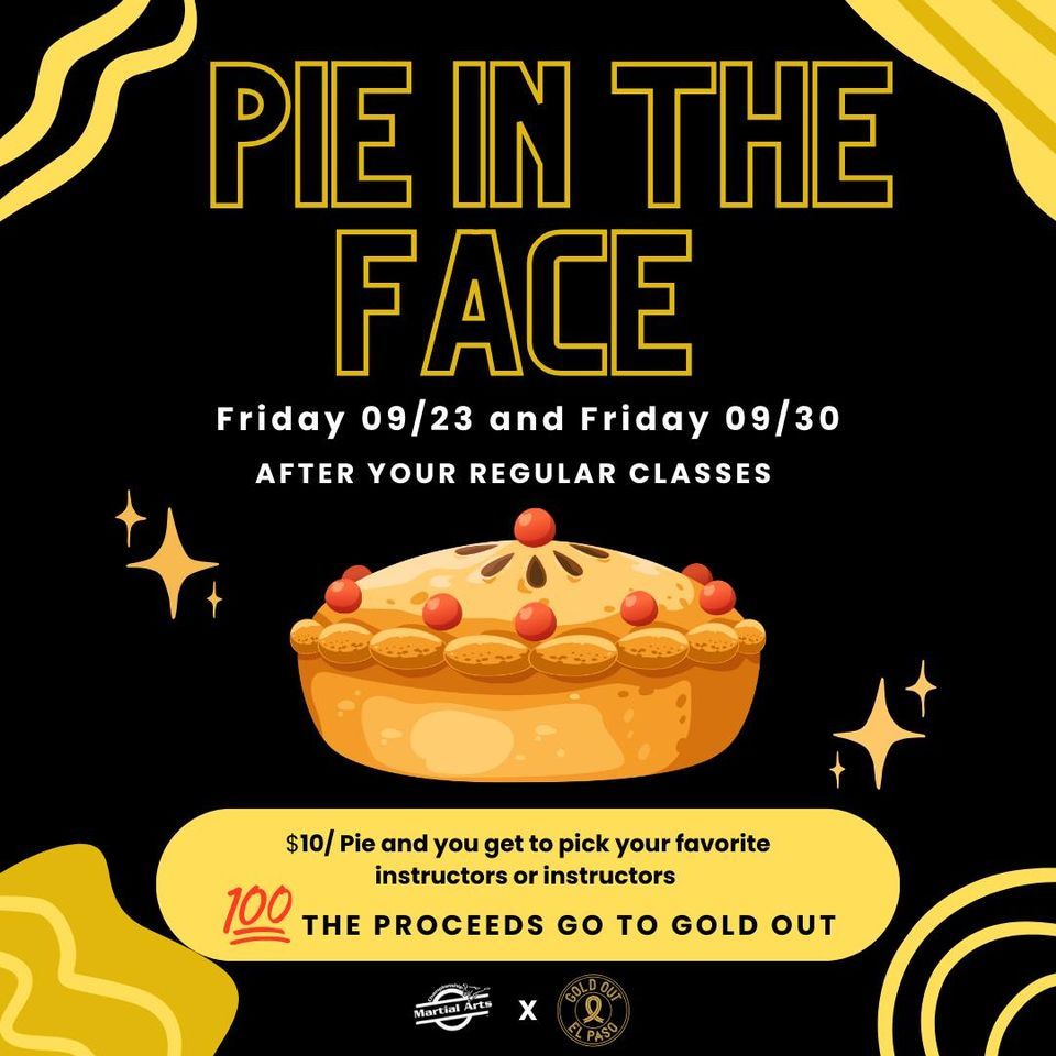 Pie In The Face Flyer