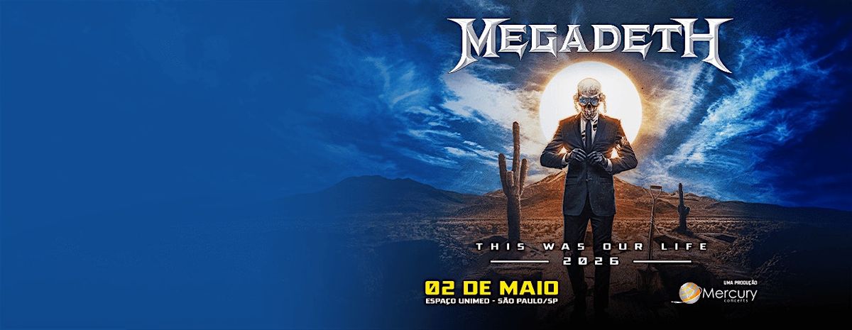MEGADETH, 2 May | Event in Barra Funda | AllEvents