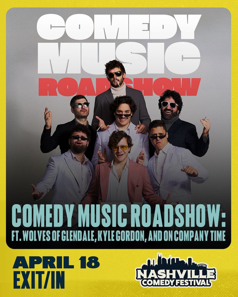 Comedy Music Roadshow: Wolves of Glendale  Kyle Gordon & On Company Time, 16 April | Event in Indianapolis