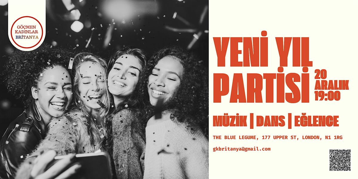 Göçmen Kadınlar Britanya - Yeni Yıl Partisi 2026, 20 December | Event in London | AllEvents
