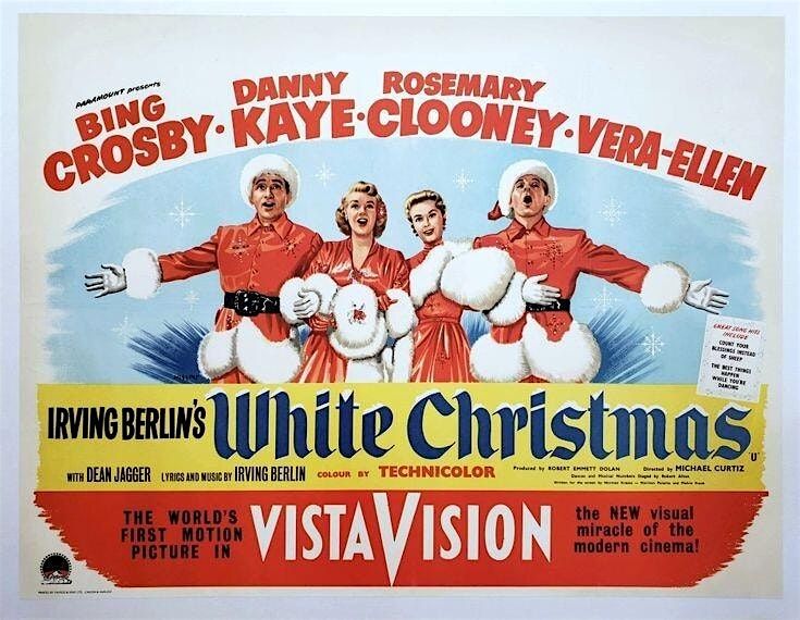 White Christmas (1954, 119 mins Cert U), 17 December | Event in Preston | AllEvents