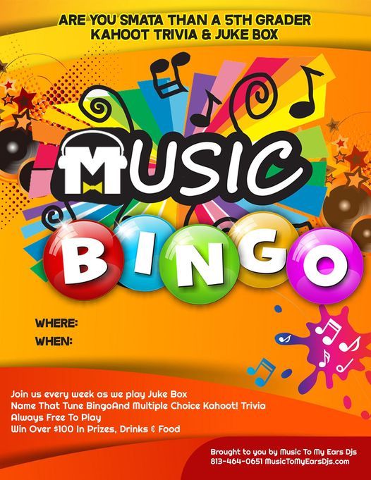 How to play musical bingo How to play musical bingo