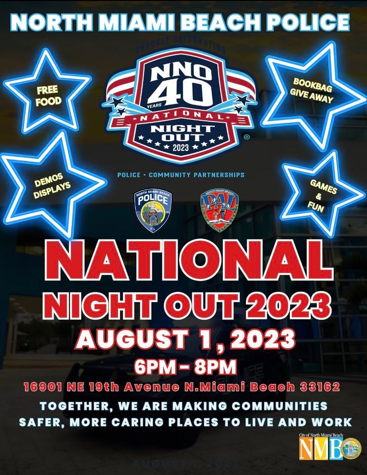 National Night Out Back to School Event!, 16901 NE 19th Ave, North