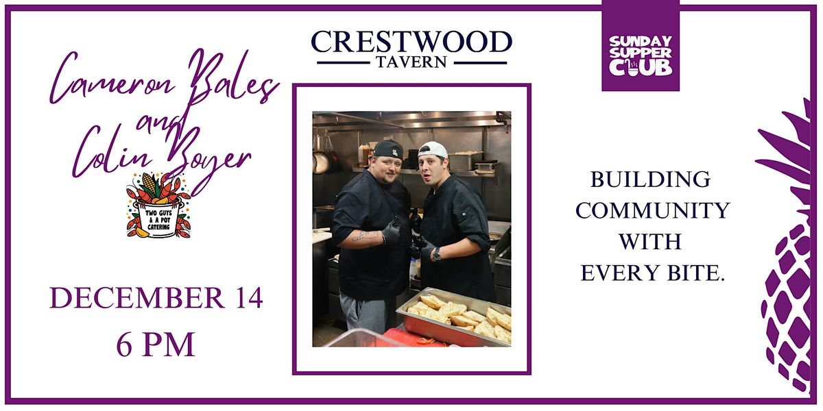 Sunday Supper Club feat. Chefs Cameron Bales and Colin Boyer, 14 December | Event in Birmingham | AllEvents