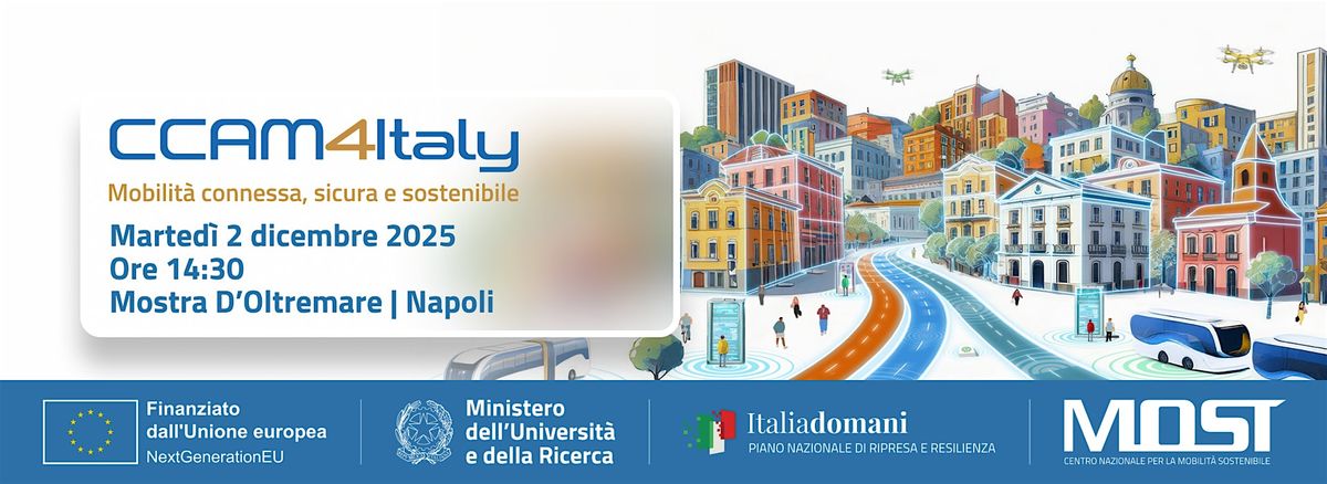 Piattaforma nazionale per la mobilità connessa e integrata, 2 December | Event in Napoli | AllEvents