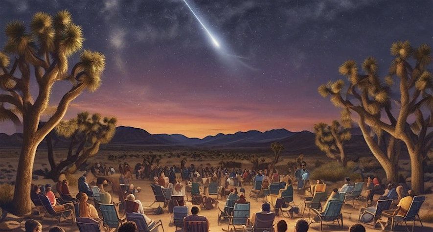 Geminid Meteor Shower & Sound Bath near Joshua Tree National Park, 13 December | Event in Yucca Valley