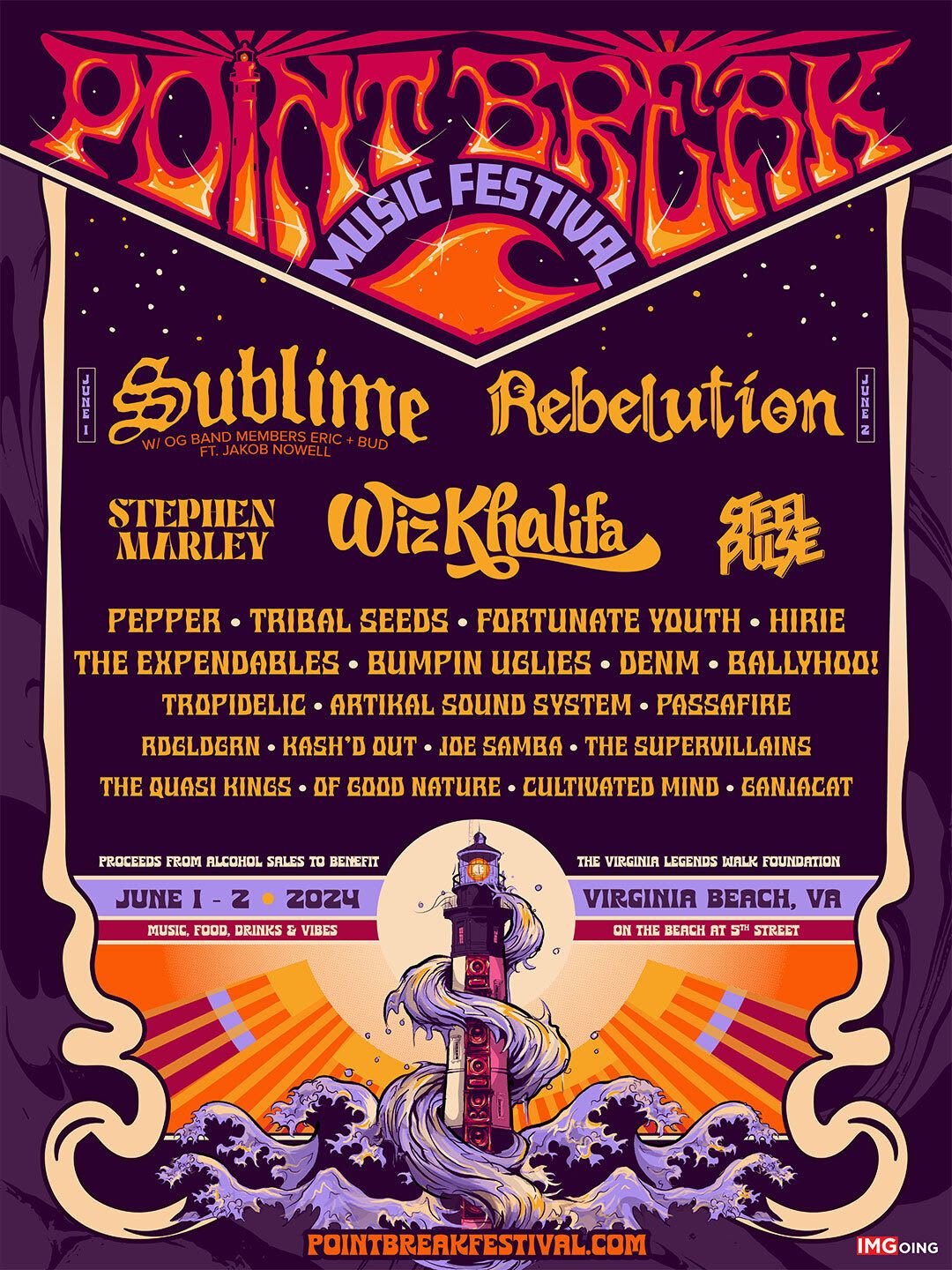 Point Break Music Festival - 2 Day Pass, 20 June | Event in Virginia Beach | AllEvents