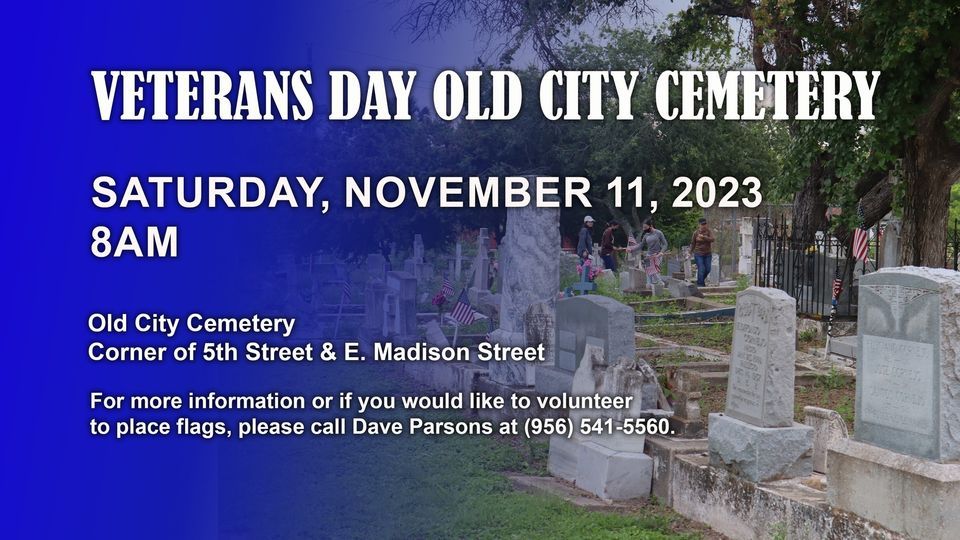 Veterans Day Old City Cemetery, Brownsville Historic City Cemetery