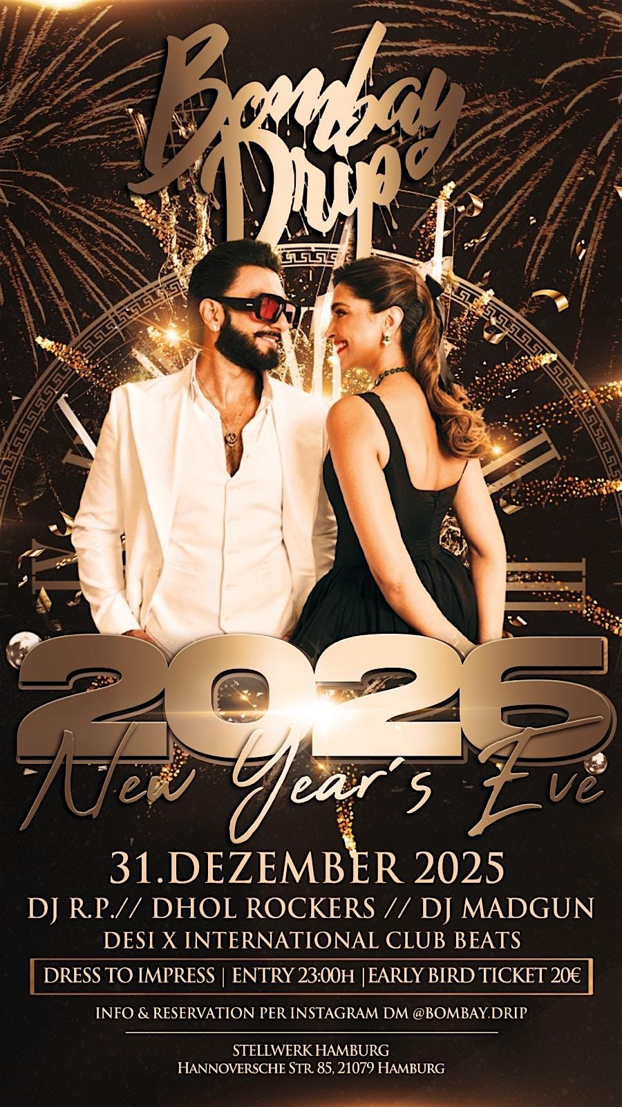 Bombay Drip 31.12.2025 Hamburg